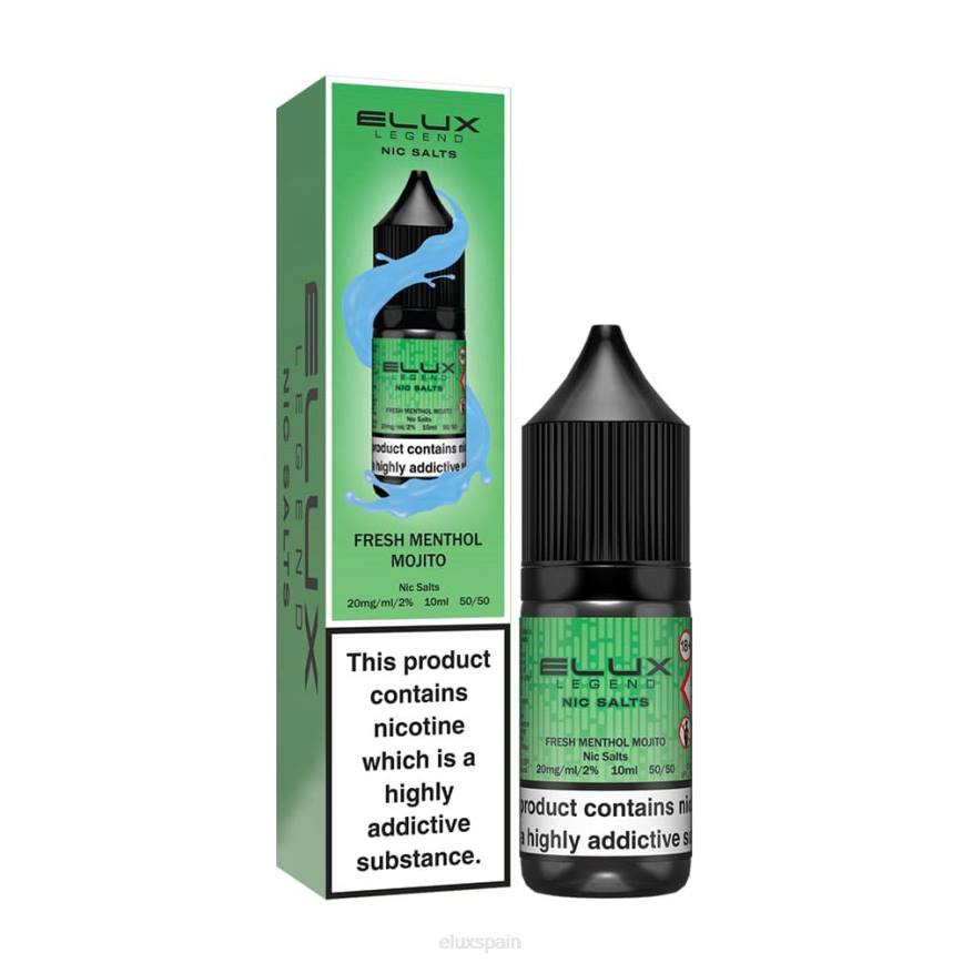 Elux Legend Z06669 sal nic 10ml mojito mentolado fresco ELUX vape near me