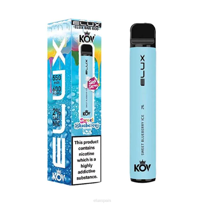 Elux Bar Z066109 vape desechable serie dulce hielo de arándano dulce ELUX vape near me