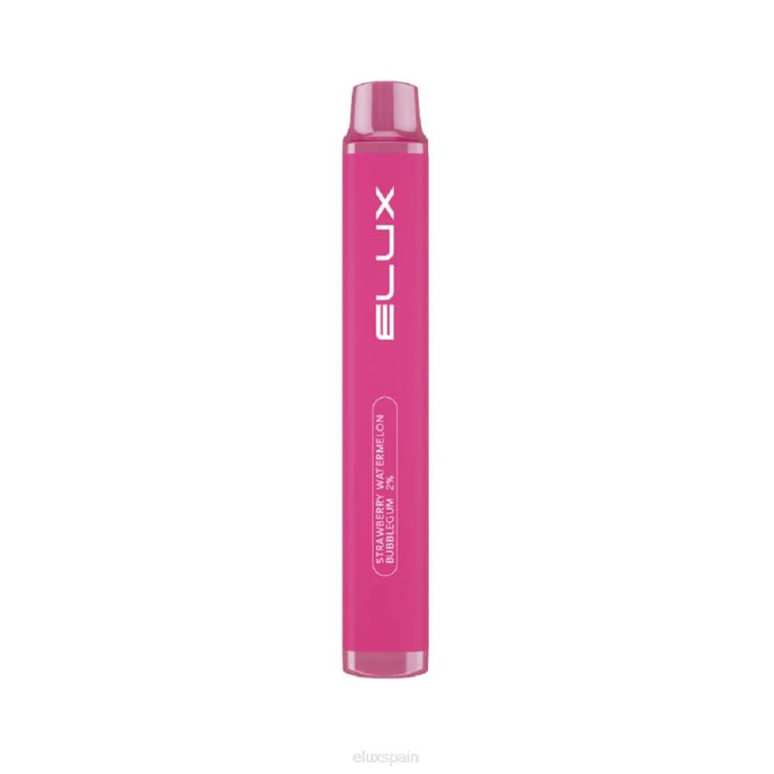 chicle de fresa sandía