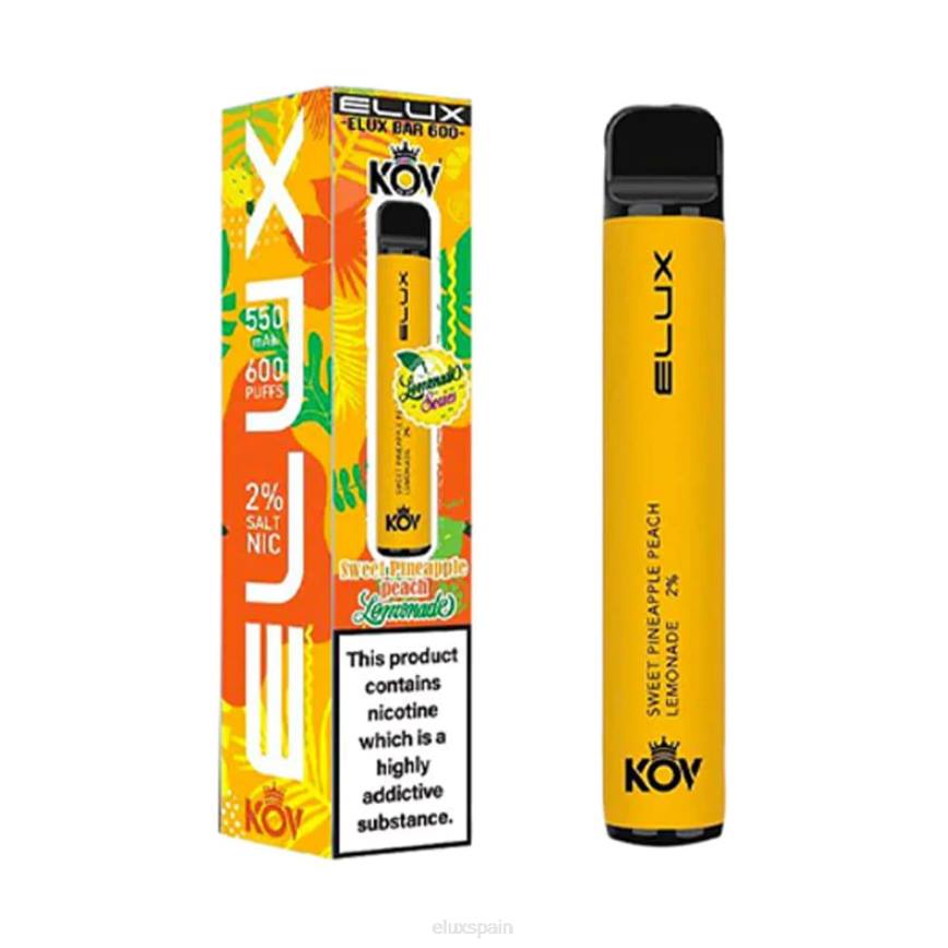 Elux Bar Z06678 vape desechable serie limonada piña melocotón limonada dulce ELUX vape flavours