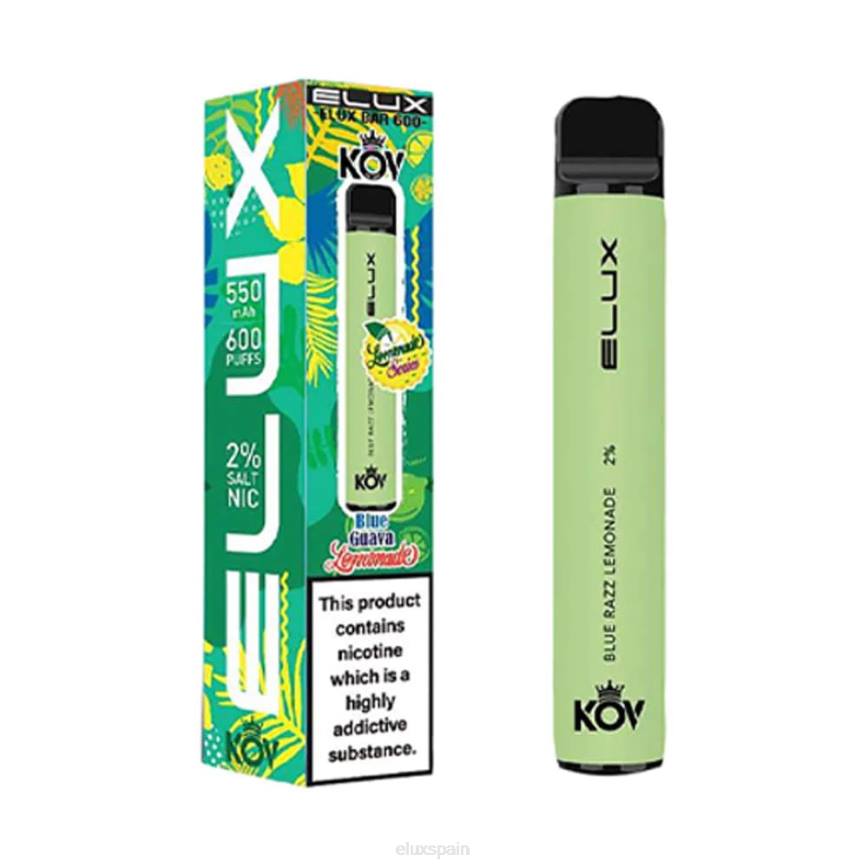 Elux Bar Z0669 vape desechable serie limonada limonada azul razz ELUX vape near me