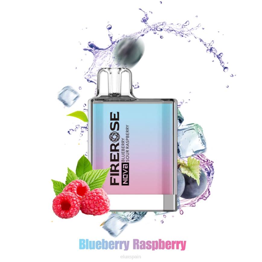 Elux Firerose Nova Z06622 Vape disponible de 600 inhalaciones arándano frambuesa agria ELUX price spain