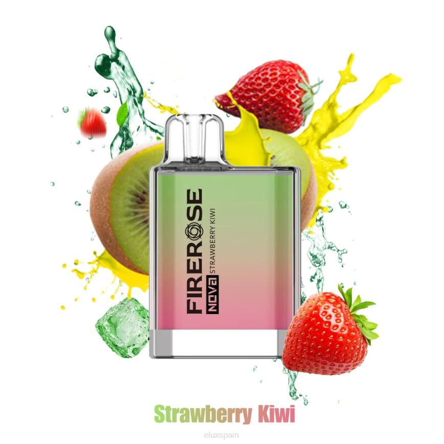 Elux Firerose Nova Z06625 Vape disponible de 600 inhalaciones kiwi fresa ELUX madrid